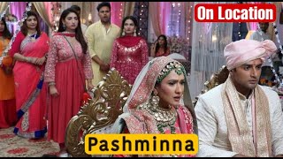 On Location Pashmina Ayesha Aur Raghav Ki Shhadi Me Pahuchi Police  Pashmina Upcoming [upl. by Aikram]