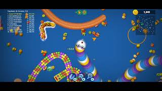 Wzone io online game worms zone worms zone wormszone wormszoneOnline youtube 40 part [upl. by Dachy]