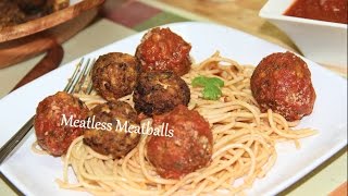 Meatless Meatballs Video Recipe by Bhavna  Tofu Mushrooms Balls Recipe [upl. by Aicitel]