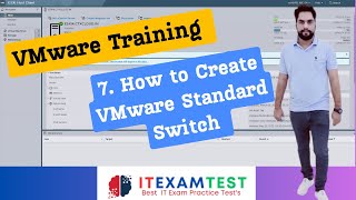 VMware Training 7 Creating and understanding VMware standard switch [upl. by Hanus796]