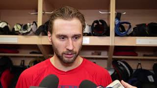 Uvis Balinskis Postgame Ottawa Senators 3 Florida Panthers 1 [upl. by Biamonte]