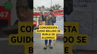 Congresista Guido Bellido se burla de Alumnos del Vraem [upl. by Secunda]