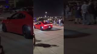 Mopars leaving car meet automobile car fastcars sportscar cartok mopar fast [upl. by Stanfill]