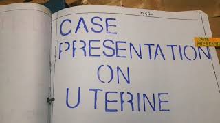 case presentation on uterine prolapse [upl. by Rimidalg]