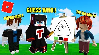 DRAWING NG KALOKOHAN ng mga BATA sa ROBLOX  Guess The Drawing  ROBLOX [upl. by Odrareg]