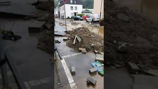 Stolberg Hochwasser Der Tag danach  Samaritanerstr [upl. by Jeroma901]