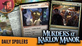 The Wildest Simic Ramp Finisher Yet  Murders at Karlov Manor MTG Spoilers Day 4 [upl. by Ymmij]