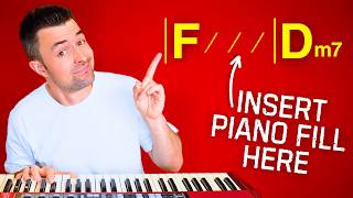 How to Add Fills Between Your Piano Chords Bring Your Playing to Life [upl. by Sky]