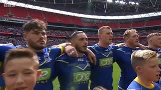 Belle Voci sing National Anthem at Challenge Cup Final 2018 [upl. by Allebram686]