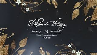 Shalom amp Blessy Wedding Invitation  December 14th 2024 [upl. by Kaya]