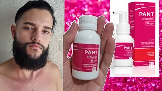 Testando Minoxidil Pant na barba e no peito [upl. by Izzy]