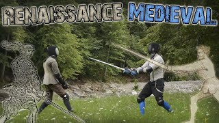 Medieval vs Renaissance  Italian Longsword Sparring [upl. by Cawley]