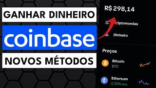 😱 DESCOBRI UM NOVO MÉTODO PARA GANHAR DINHEIRO NA COINBASE Como Ganhar Dinheiro na Coinbase [upl. by Niatsirt]