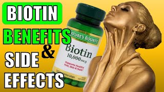 7 Wonderful Vitamin H Benefits Biotin For Skin Hair amp Health  Side Effects of Biotin [upl. by Reel]