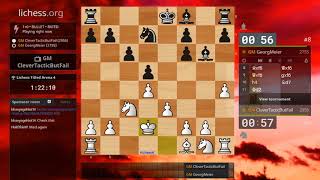 ♚ GM Andrew Tang CleverTacticButFail Bullet Chess 🔥 Lichess Titled Arena April 12 2018 [upl. by Iphigeniah249]