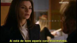 Chamada The Good Wife 1ª temp Ep 19 Boom [upl. by Adleme]