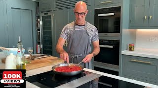 Stanley Tucci  How to make Marinara Sauce [upl. by Anailuig12]