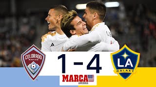 On to the next round  Colorado 14 LA Galaxy  Goals and Highlighs  MLS Playoffs [upl. by Loram688]