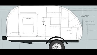 How to Build a Teardrop Camper 1  The Template [upl. by Rebmat]