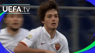 Salzburg 04 Roma UEFA Youth League Highlights [upl. by Ceevah]