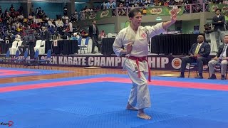 Anan Ryueiryu  Sensei Zad  Veteran Kata ≥35yrs Bout1  Milo Open 2024 [upl. by Gathard]