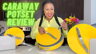 UNBOXING THIS LUXURY POT SETCARAWAYTCOOKSWITHFLAVE💛 [upl. by Annibo]