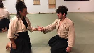 Aikido Coaching Ikkyo [upl. by Neilla]