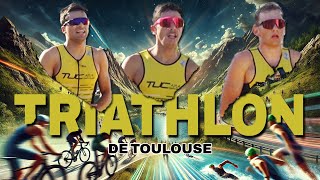 VICTOIRE SUR LE TRIATHLON DE TOULOUSE  feat TUC Triathlon [upl. by Enirol164]