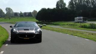 Driving the Ferrari California By JD Customs [upl. by Irafat]