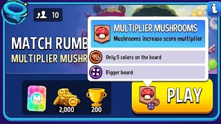 Brocco Boogie Rumble  Multiplier Mushrooms Super Sized  5 Color  match master [upl. by Suirtimid]