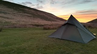 Wild Camp On Dartmoor  Testing Out New Klymit Inertia X Lite Sleeping Pad [upl. by Mapel]