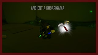 full ancient a kusarigama in vesteria  roblox [upl. by Jacynth205]