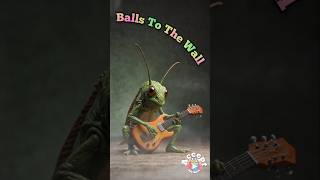 Grasshoppers Rock Accepts quotBalls to the Wallquot  Epic Bug Muzak Cover [upl. by May]