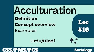 What is Acculturation  Definition and meaning of Acculturation  Acculturation [upl. by Ramberg]