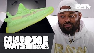 YEEZY BOOST 350 V2 GLOW Unboxing amp Review What You Really Need To Know  Colorways amp Toeboxes [upl. by Townshend]