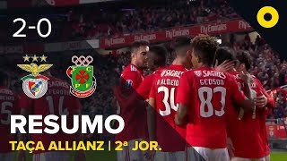 Benfica 20 P Ferreira  Resumo  SPORT TV [upl. by Schuler]