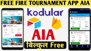 Free Fire Tournament Aia Free  Kodular  Free Aia [upl. by Aninotna]