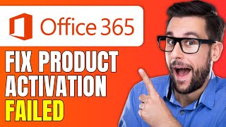 FIX This copy of Microsoft office is not activated  Product Activation Failed in Ms Office amp 365 [upl. by Elianora70]