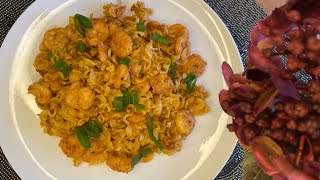 Italian shrimp pasta  پاستا میگویی ایتالیایی [upl. by Aleinad]