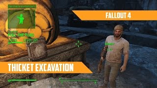 Fallout 4 Exploration  Thicket excavation site [upl. by Kernan]