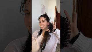 ❌✅CEPILLO ALISADOR DE PELO DE TEMU pelo peinados cabello reaction [upl. by Ackley]