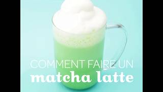 Les Thés DAVIDsTEA  Comment faire un thé matcha latte [upl. by Lyndon601]