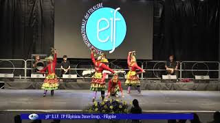 38 E I F UP Filipiniana Dance Group Filippine [upl. by Ateekram173]