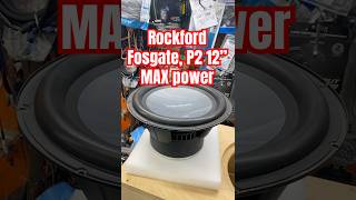 Rockford Fosgate P2 12” demo caraudio rockfordfosgate subwoofer tiktok carsubwoofers hz [upl. by Ingamar]