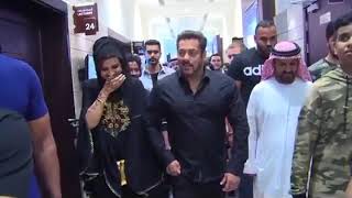 Salman Khan in Middle East  Rashid Belhasa Worlds kid Billionaire [upl. by Enutrof]