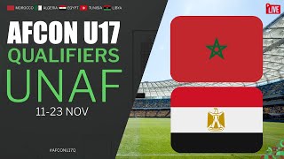 🇲🇦⚽️ بث مباشر أول مباراة في تصفيات كأس إفريقيا تحت 17 سنة  المغرب 🇲🇦 ضد مصر 🇪🇬 ⚽️🇪🇬 [upl. by Petite]