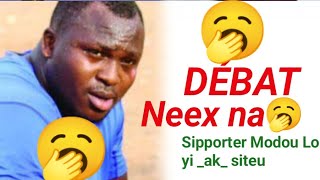 Débat  Sipporter Modou lô AK Siteu [upl. by Chemarin]