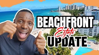 BEACHFRONT 1 ESTATE Development Update Eleko Lekki Lagos [upl. by Home]