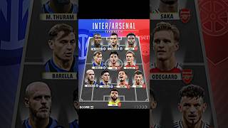 Inter and arsenal vs PSG ateltico Madrid messi football ronaldo cr7 mabppe realmadrid edit [upl. by Moises]