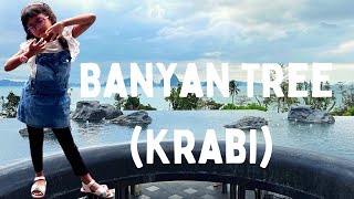 Banyan Tree Krabi Beachfront Pool Villa walkthrough and Kids Club [upl. by Llenoj]